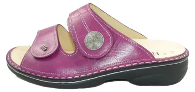 Obrázok produktu pre Finn Comfort Sansibar, dámske, mule, Macis, kožené, voľné stielky, pohodlné - dámske mule / oddeľovače prstov, viacfarebné, kožené (sierra)