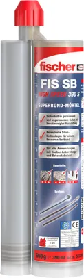 Zdjęcie produktu dla zaprawa fischer Superbond FIS SB HIGH SPEED 390 S