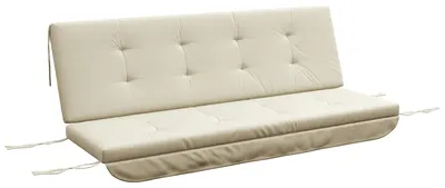 Produktbild von Outsunny Auflagen-Set für Hollywoodschaukel 170 cm Sitzkissen Beige