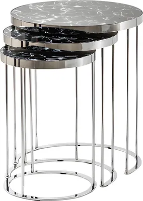 Image de Table d'appoint Table gigogne Table basse Table de salon Moderne Élégant