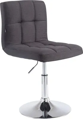 Produktbild von CLP Palma Lounger V2 Stoff Lounger höhenverstellbar und drehbar. schwarz