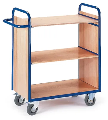 Produktbild von Rollcart Etagenwagen 08-7322 blau 118,0 x 50,0 x 93,0 cm
