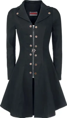 Produktbild von Jawbreaker Kurzmantel Damen Lovely Coat schwarz M