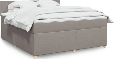 Produktbild von Maison Exclusive - Boxspringbett mit Matratze Taupe 180x200 cm Stoff