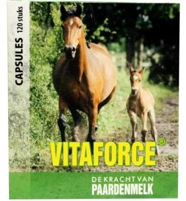 Productafbeelding van Vitaforce Paardenmelk (120 capsules)