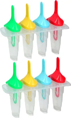 Produktbild von 2x Eisbereiter Eis am Stiel für 8 Formen Eisförmchen Eismaker Stieleisformer