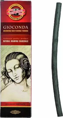 Obrázok produktu pre KOH-I-NOOR Natural Drawing Charcoals Sada prírodných uhlíkov 6 - 7 mm 6 ks