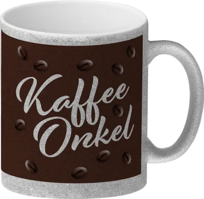 Produktbild von Kaffee Tante Glitzer-Kaffeebecher Du bist noch auf der Suche nach einem