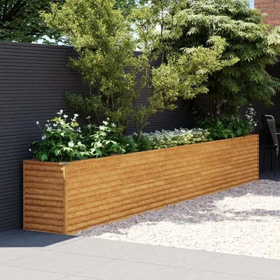 Produktbild von Maison Exclusive - Garten-Hochbeet 482 x 50 x 69 cm Cortenstahl