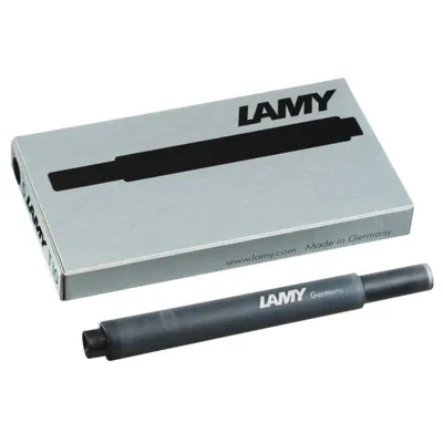 Produktbild von LAMY Tintenpatrone T10 Farbe Schwarz x 5 Päckchen