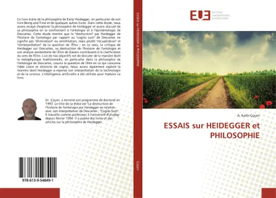 Produktbild von ESSAIS sur HEIDEGGER et PHILOSOPHIE