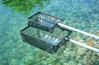 Produktbild von Oase Teichkescher Maschenweite 0,3 mm Länge 178 cm