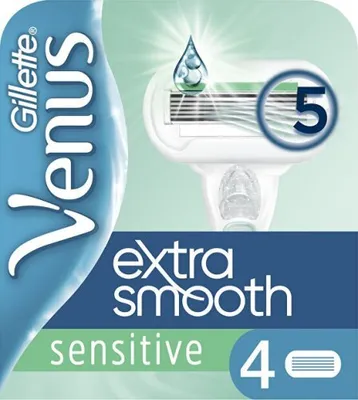 Image de Tête de remplacement Venus Extra Smooth Sensitiv e - Variante : 4 ks