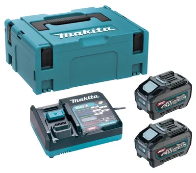 Produktbild von Makita Power Source-Kit XGT 40V max. 2x 5,0Ah XGT 40V max. 5,0 Ah MAKPAC 2