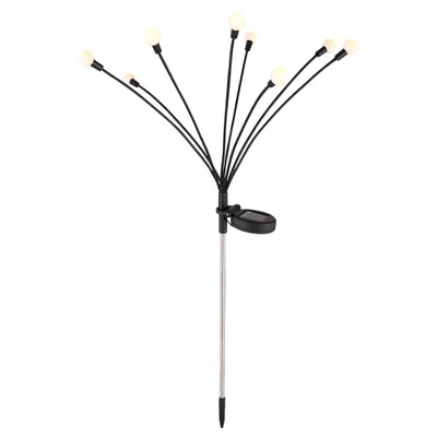 Produktbild von GLOBO 336090-8 Solarleuchte Edelstahl, 8x LED