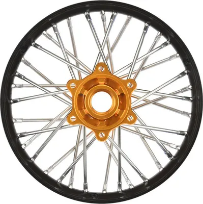 Produktbild von Proline 1:4 Pro-Spec Aluminum V2 Bead Rear Wheel Black/Gold (1): Promoto-MX