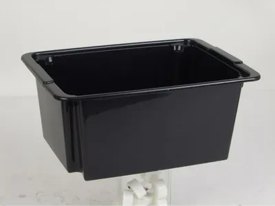 Produktbild von Drehstapelbox 14L Schwarz Multifunktion Kisten Aufbewahrung Ordnung Lagern