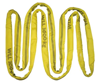 Obrázok produktu pre Kerbl Rundschlinge Umfang 3 m, Farbe gelb, Zugkraft direkt 3000 kg