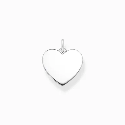 Produktbild von THOMAS SABO Anhänger Herz Silber - Gravur möglich PE926-001-