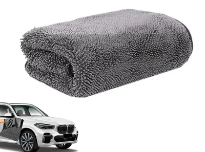 Image de Lingettes de nettoyage en microfibre réutilisables pour automobile