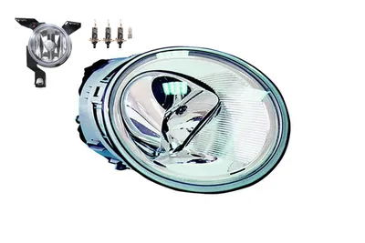 Produktbild von Scheinwerfer passend für VW New Beetle 1C 9C 1Y 98-05 H1 L +Nebel+Leuch. 1C0941029J 1C0941029D 1C0941029 1C0941699B Johns