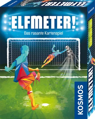 Produktbild von KOSMOS 741730 Elfmeter, Das rasante Kartenspiel