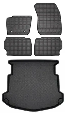 Immagine prodotto di Tappetini gomma SolidPRO + bagagliaio per Ford Mondeo MK4 2007-2012 5 pezzi
