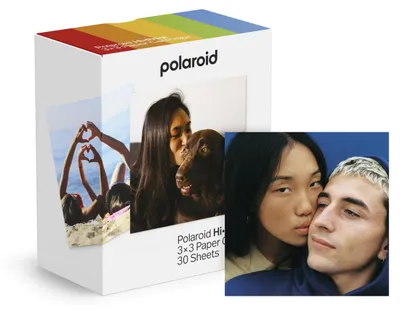 Produktbild von Polaroid Hi Print 3x3 Papierkassette – 30 Blatt