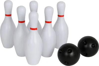 Produktbild von Bowlingset Kegelspiel Kinderbowling Bowlingspiel Gartenspiel Spielzeug Kegelset
