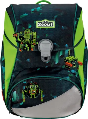 Produktbild von Scout Alpha Schulranzen-Set 4 teilig DIN Cubes