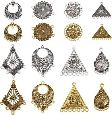 Produktbild von Synthetische Turkoois-Charms für Schmuckherstellung aus Kunststoff