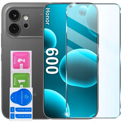Image de Verre trempé 9H, film de protection pour Honor 600
