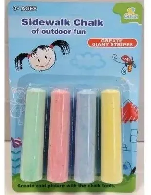 Produktbild von Buntkreide, 4 Stück – Pegaz Toys