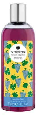 Zdjęcie produktu dla Tuttotondo, Uva Fragola, przeciwutleniacz, żel pod prysznic, do wszystkich rodzajów skóry, 300 ml