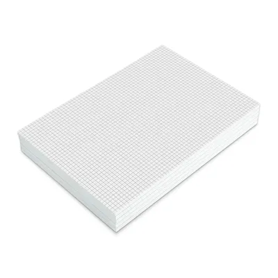 Immagine prodotto di Set di blocchi per appunti - DIN A4 - 5 blocchi - a scacchiera - 50 pagine per blocco - incollati - dorso in robusto cartone - carta da 90 g/m² - alta qualità