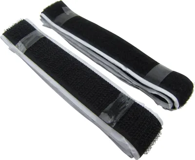 Produktbild von 1m Klettband Klettverschluss SELBSTKLEBEND in Schwarz HOHE Klebekraft Klett Band