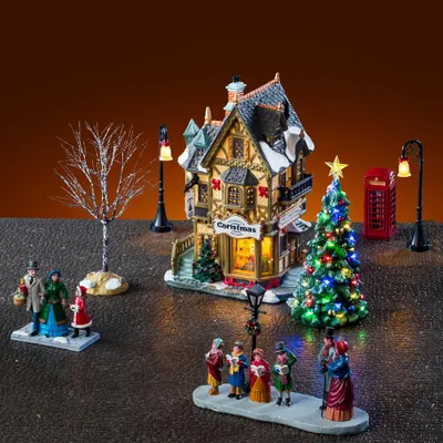 Produktbild von LEMAX - Tannenbaum Christmas Shoppe Set