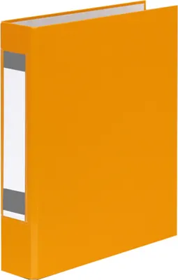 Produktbild von Ringbuch mit Rückenschild / DIN A5 / 2-Ringmechanik / Farbe: gelb