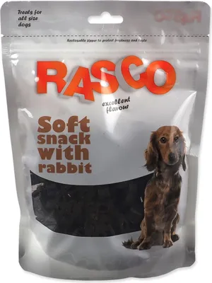 Zdjęcie produktu dla Rasco miękki przysmak z królikiem 3cm 400g