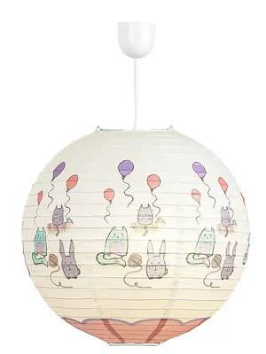 Image de Abat-jour boule enfant 40 cm multicolore 4632 Cathy Rabalux