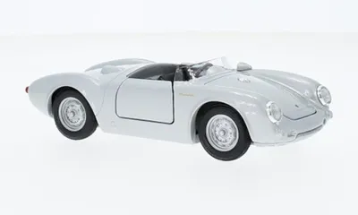 Produktbild von Welly WEL24113SILVER - 1/24 / Porsche 550 Spyder, silber - Neu