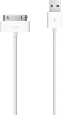 Produktbild von Apple 30-pin auf USB Kabel, 1m
