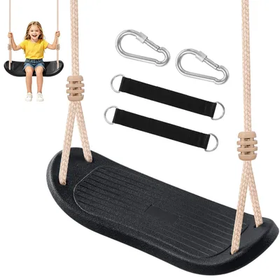 Produktbild von Kinderschaukel mit Verstellbarer Höhe und Baumriemen