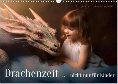 Produktbild von Drachenzeit . . nicht nur für Kinder (Wandkalender 2025 DIN A3 quer), CALVENDO Monatskalender