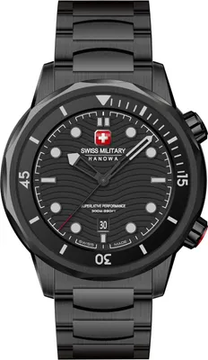 Produktbild von Uhr Swiss Military Hanowa Herren schwarz SMH-SMWGH0006431