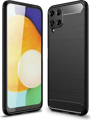 Immagine prodotto di Custodia per Samsung Galaxy A22 4G Custodia del telefono cellulare Custodia in silicone Copertura del telefono cellulare Colori del carbonio