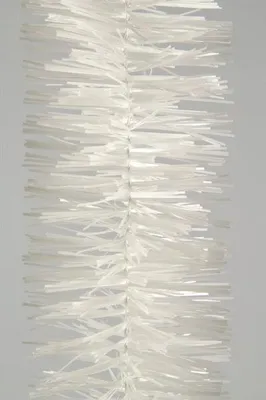 Immagine prodotto di Ghirlanda di plastica bianca lucida 75 mm x 2,7 m bianca
