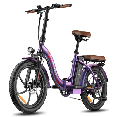 Produktbild von F20 Pro Klapp-E-Fahrrad für den Stadtverkehr, 36 V 20 Ah (720 Wh), 250 W, 25 km/h, bis 140 kg, rosa