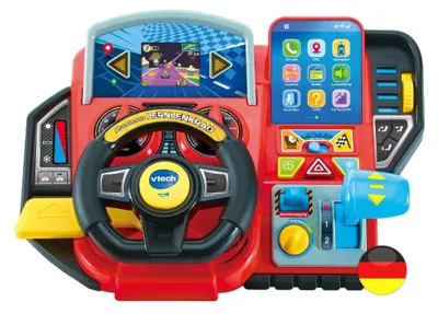 Image de Volant éducatif interactif avec écran LCD pour enfants de 3 à 7 ans