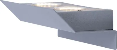 Produktbild von EGLO Rustega, Oberfläche, 2 Glühbirne(n), 3000 K, IP44, Silber